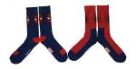 Spider-Man Marvel Comics Men's Athletic Crew Socks - 2 Pack