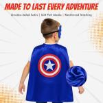 Superhero Capes and Masks Set for Kids