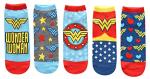 Wonder Woman Classic 5 Pack Ankle Socks