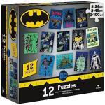 DC Comics Batman Puzzles 12-Pack for Kids
