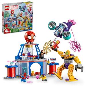 LEGO Marvel Spidey Web Spinner Headquarters Set