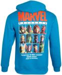 Avengers Retro Hoodie: Iron Man, Hulk, Thor, Spidey