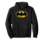 Batman Logo Distressed Classic Pullover Hoodie