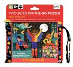 Double-Sided Superhero Jigsaw Puzzle