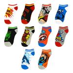 Avengers and Spider-Man Low Cut Socks for Kids