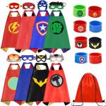 Karazzo Superhero Capes & Wristbands Kids Set