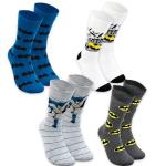 Batman Crew Socks Set for Boys and Men