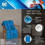 Superman Cozy Plush Throw Blanket - 46"x60