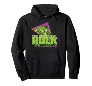Incredible Hulk Retro 90s Comic Hoodie