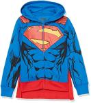 Superman Kids Zip-up Hoodie with Cape