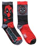 Deadpool Men's Crew Socks - 2 Pairs