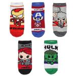 Marvel Avengers Chibi Superhero Ankle Sock Set