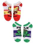 Marvel Avengers Chibi Superhero Ankle Sock Set