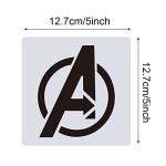 25 Superhero Stencils for Kids' Art Projects