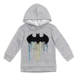 Batman Fleece Hoodie for Little Boys - Grey