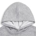 Batman Fleece Hoodie for Little Boys - Grey