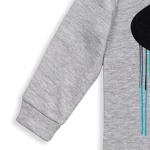 Batman Fleece Hoodie for Little Boys - Grey