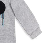 Batman Fleece Hoodie for Little Boys - Grey