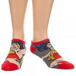 DC Comics Characters Ankle Socks - 6 Pairs