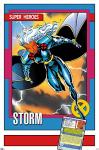 Marvel Storm Wall Poster - Trading Cards Design