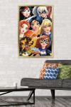 DC Superhero Girls Group Wall Poster - Framed