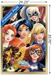 DC Superhero Girls Group Wall Poster - Framed