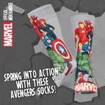 Avengers Men's Novelty Socks with Non-Slip Sole