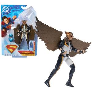 DC Comics Superman & Hawk Girl 6-Inch Action Figures