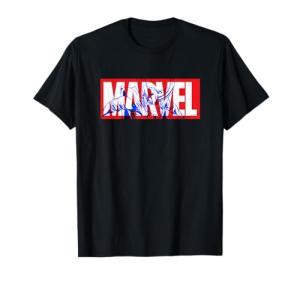 Loki Comic Art Marvel Logo T-Shirt