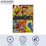 Marvel Avengers 3D Tufted Canvas Wall Art