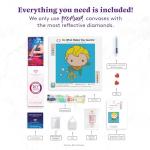 Aquaman Chibi Diamond Painting Kit for Everyone