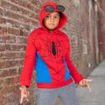 Spider-Man Toddler Boys Red Pullover Hoodie 5T