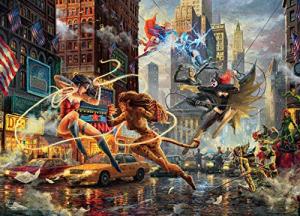 Thomas Kinkade DC Comics Women 1000 Piece Puzzle