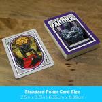 Black Panther Themed Playing Cards by AQUARIUS