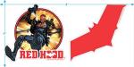 Red Hood Jason Todd Hoodie and Stickers Set