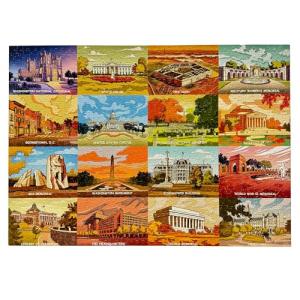 DC Landmarks 1000 Piece Puzzle for Adults