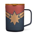 Captain Marvel Stainless Steel Coffee Mug - 16 Ounce