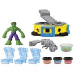 Play-Doh Marvel Hulk Smash Kids Playset with Figure