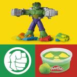 Play-Doh Marvel Hulk Smash Kids Playset with Figure