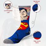 DC Comics Superhero Socks - 6 Pack Set