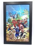 Marvel Avengers Assemble Framed Lenticular Wall Art