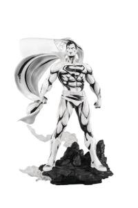DC Heroes Superman Black and White Statue 1:8