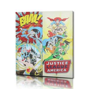 Justice League Wall Art - 3-Piece Poster Set