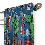 Marvel Avengers Fighting Team 63" Drapes Set