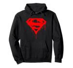 Superman Doomsday Graffiti Red Hoodie