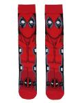 Deadpool Character Face & Logo Crew Socks 2-Pack