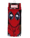 Deadpool Character Face & Logo Crew Socks 2-Pack