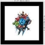 Marvel Avengers Group Badge Wall Art Poster, 12