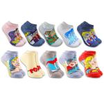 Justice League Girls' Sock Bundle - 10 Pairs