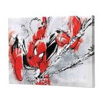 Marvel Spider-Man Watercolor Canvas Wall Art